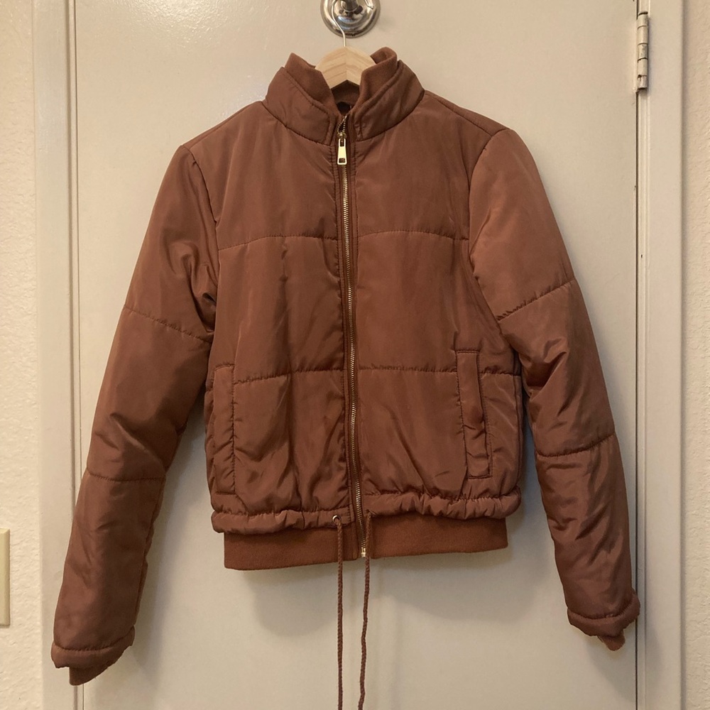 Pink/mauve Puffer Jacket